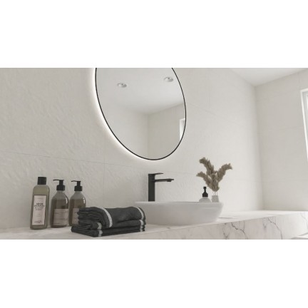 Керамогранит Staro Slim Monocolors Arte White Matt Relief 60x120 - изображение 2