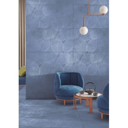 Керамогранит Infinity Ceramica Eleganza Blu Arte Carving 60x120 - изображение 2