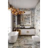 Керамогранит Infinity Ceramica Gelata Oro Scuro High Glossy 60x120 - миниатюра 3