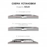 Душевой Поддон Из Литьевого Мрамора Starohome Solid 1200x900x24 Grey Matt - миниатюра 10