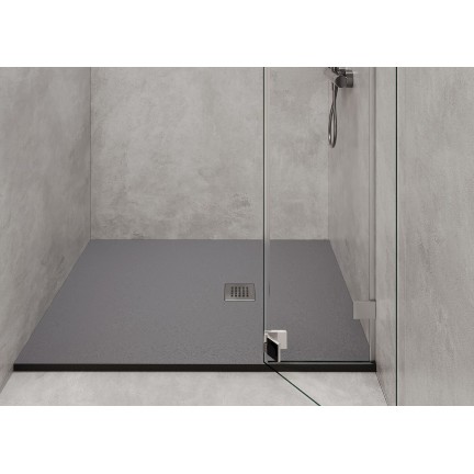 Душевой Поддон Из Литьевого Мрамора Starohome Solid 1200x900x24 Grey Matt - изображение 6