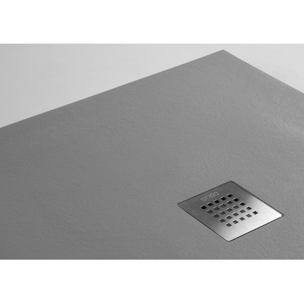 Душевой Поддон Из Литьевого Мрамора Starohome Solid 1200x900x24 Grey Matt - изображение 2