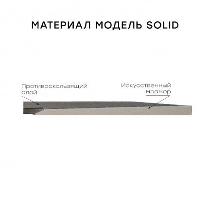 Душевой Поддон Из Литьевого Мрамора Starohome Solid 1200x900x24 Grey Matt - изображение 11