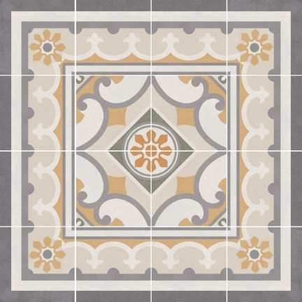 Керамогранит Smile Tile Chalet Chic Base 20x20 - изображение 2