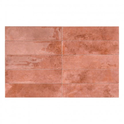 Керамическая Плитка Smile Tile Tropicana Ruby 7.5x30 - изображение 3