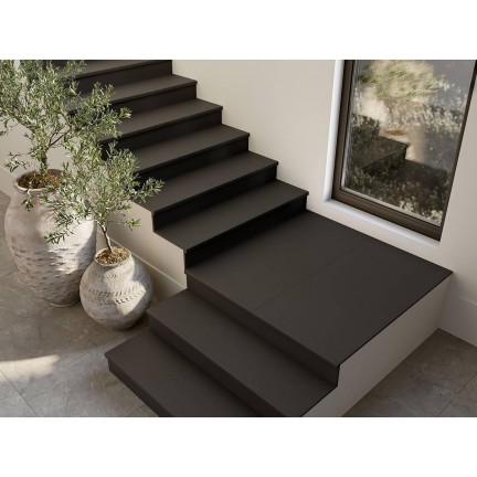 Керамический Слэб Starotech Black Raw Matt 15mm 80x240 - изображение 3