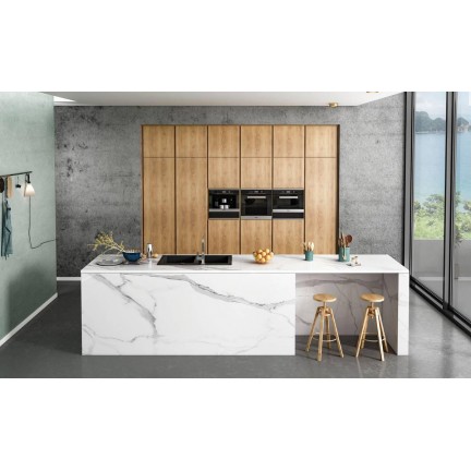 Керамический Слэб Starotech Statuario Venato Pol 15mm 80x240 - изображение 5