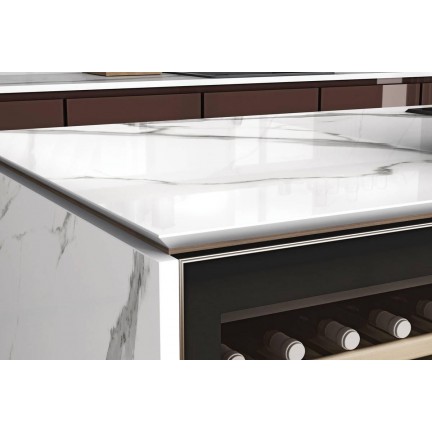 Керамический Слэб Starotech Statuario Venato Pol 15mm 80x240 - изображение 6