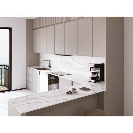 Керамический Слэб Starotech Marvel Statuario Pol 15mm 80x240 - изображение 8