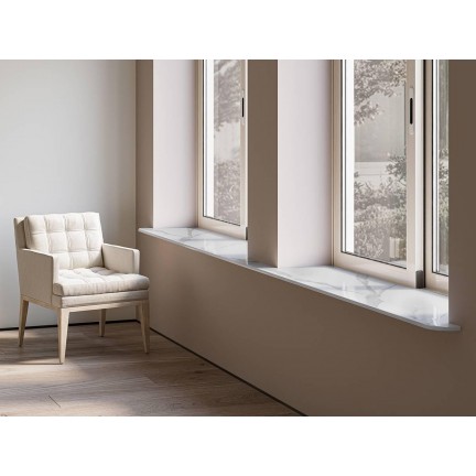 Керамический Слэб Starotech Marvel Statuario Pol 15mm 80x240 - изображение 11