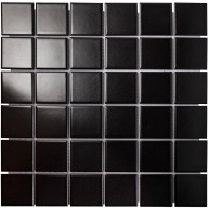Мозаика Starmosaic Black Matt 48x48