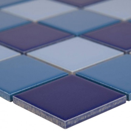 Мозаика Starmosaic Blue Mix Glossy 48x48 - изображение 3