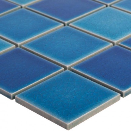 Мозаика Starmosaic Crackle Blue Mixed Glossy 48х48 - изображение 3