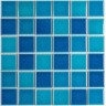 Мозаика Starmosaic Crackle Blue Mixed Glossy 48х48 - миниатюра 1