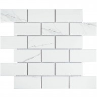 Мозаика Starmosaic Brick Carrara Matt 45x95