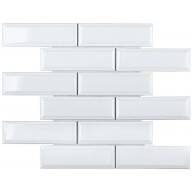 Мозаика Starmosaic Metro White Glossy 45х145