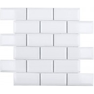 Мозаика Starmosaic Metro White Glossy 45x95