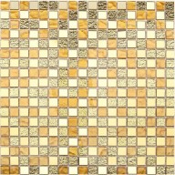 Мозаика Starmosaic Metal Mix Gold 15x15