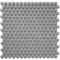 Мозаика Starmosaic Non-Slip Penny Round Dark Grey Antislip