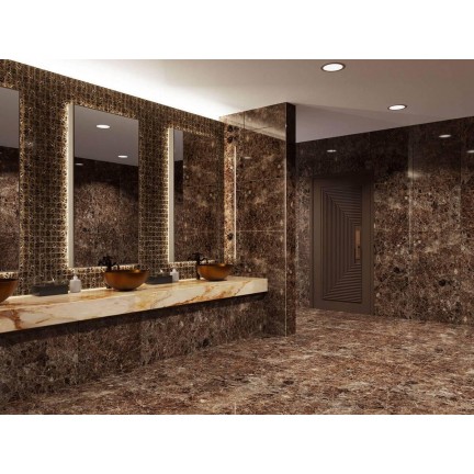 Керамогранит Staro Oasis Imperador Black High Gloss 60x60 - изображение 4
