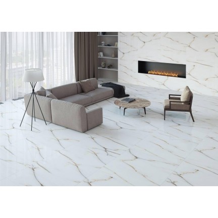 Керамогранит Staro Palacio Crystal White Pol 60х120 - изображение 4