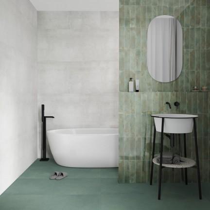 Керамогранит Staro Slim Loft Imperial Green Matt 5mm 60x120 - изображение 3
