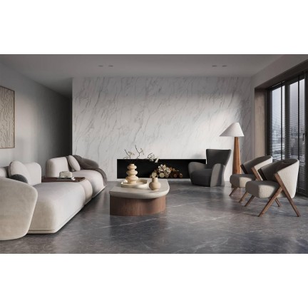 Крупноформатный Керамогранит Staroslabs Pol Carrara Bianco Elegance 120х280 - изображение 3