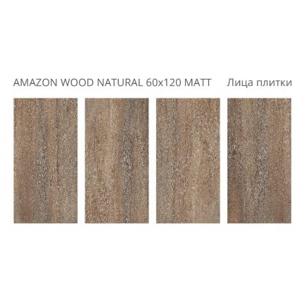 Керамогранит Staro Foresta Amazon Wood Natural Matt 60x120 - изображение 2