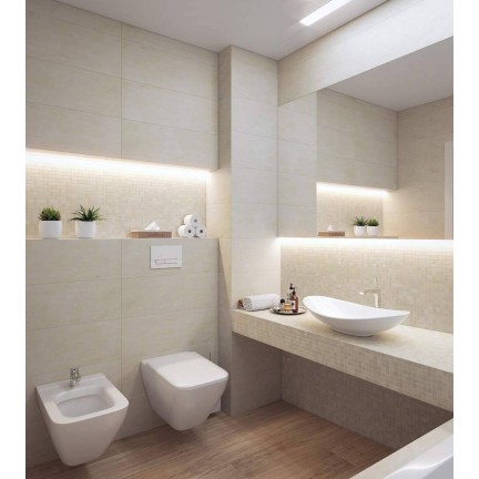 Мозаика Starmosaic 20X20 Crema Marfil Matt JMST027 Натуральный Мрамор - изображение 6
