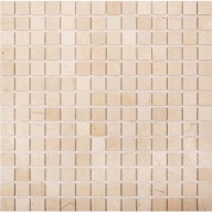 Мозаика Starmosaic 20X20 Crema Marfil Matt JMST027 Натуральный Мрамор