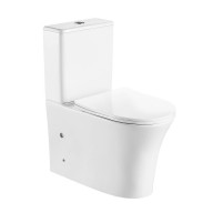 Унитаз Компакт Безободковый Staro Bluzz 1219 Белый
