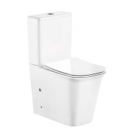 Унитаз Компакт Безободковый Staro Bluzz 1222 Белый