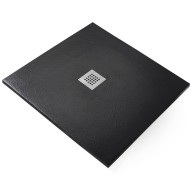 Душевой Поддон Из Литьевого Мрамора Starohome Solid 800x800x24 Black Matt