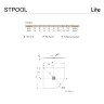 Душевой Поддон Угловой Из Композитного Материала Stpool Lite 800x800x30 White Matt - миниатюра 3
