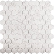 Мозаика Vidrepur Hex Marble 4300 (сетка)