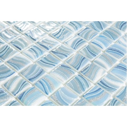 Стеклянная Мозаика 7801 Glitter Sky 25x25 - изображение 2