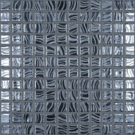Стеклянная Мозаика 7803 Glitter Black 25x25