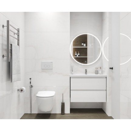 Керамогранит Ceradim Onyx Imperator White 60x60 - изображение 9