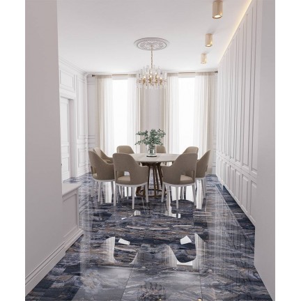 Керамогранит ITC Apulia Blue Hg Sugar 60x60 - изображение 3