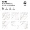 Керамогранит ITC Electro Grey Glossy 60x60 - миниатюра 2