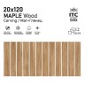 Керамогранит ITC Maple Wood Carving 20x120 - миниатюра 2