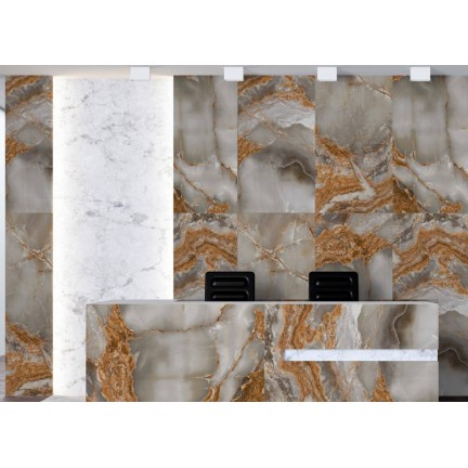 Керамогранит ITC Riyadh Onyx High Glossy 60x120 - изображение 3