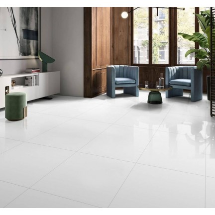 Керамогранит ITC Super White Satin Matt 60x60 - изображение 2