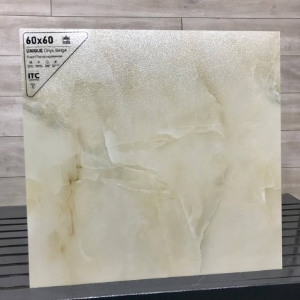 Керамогранит ITC Unique Onyx Beige Sugar 60x60 - изображение 3