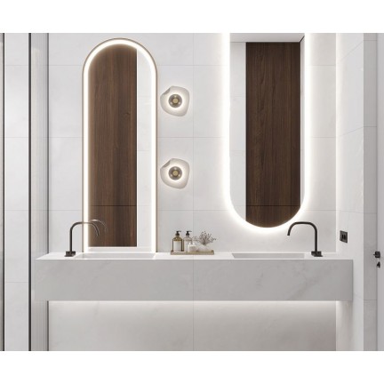 Керамогранит Бернини Крема кремовый LP6012G0531R матовый+гл.чернила 59,5х119,1 - изображение 15