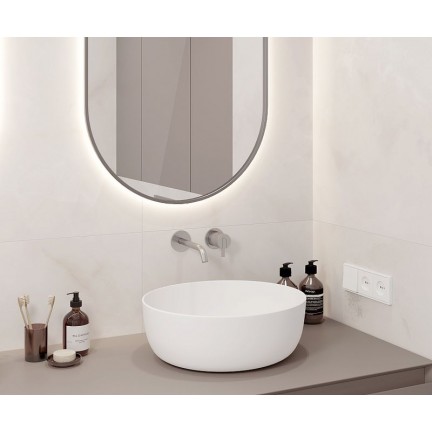 Керамогранит Бернини Крема кремовый LP6012G0531R матовый+гл.чернила 59,5х119,1 - изображение 20