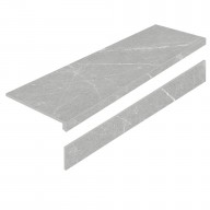 Ступень Керамогранит Staro Dakta Gris 32X120 As Matt с Подступенником