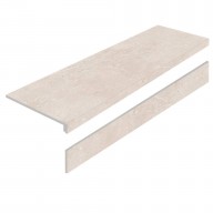 Ступень Керамогранит Staro Limestone Crema 32X120 As Matt с Подступенником