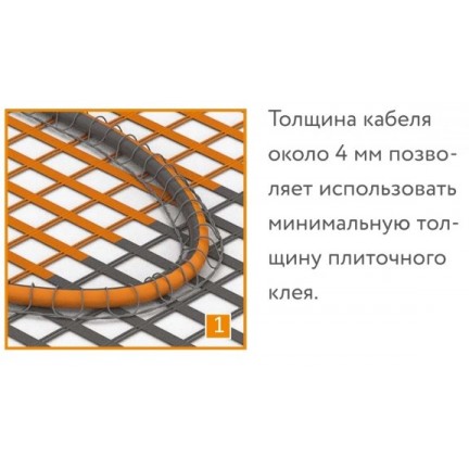 Теплый Пол Теплолюкс Profimat 10 м2 1800 Вт - изображение 4