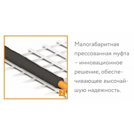 Теплый Пол Теплолюкс Tropix 0.5 м2 80 Вт - изображение 4
